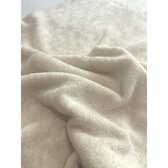 Loro Piana Cocooning Fuzzy 100% Silk Racerback Maxi Dress in Cream - Picture 11 of 12